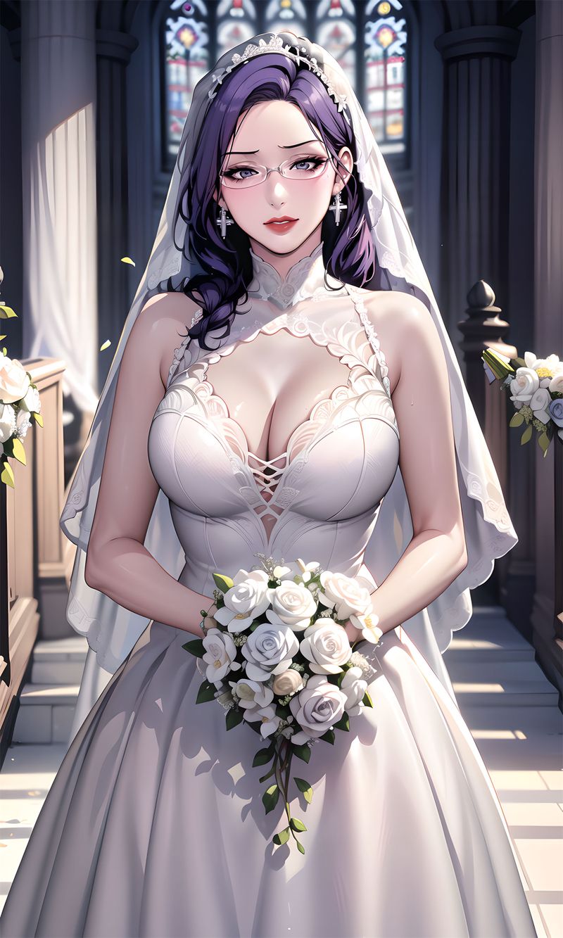 [AI绘画]美人母亲整合肉嫁高柳傢第07话