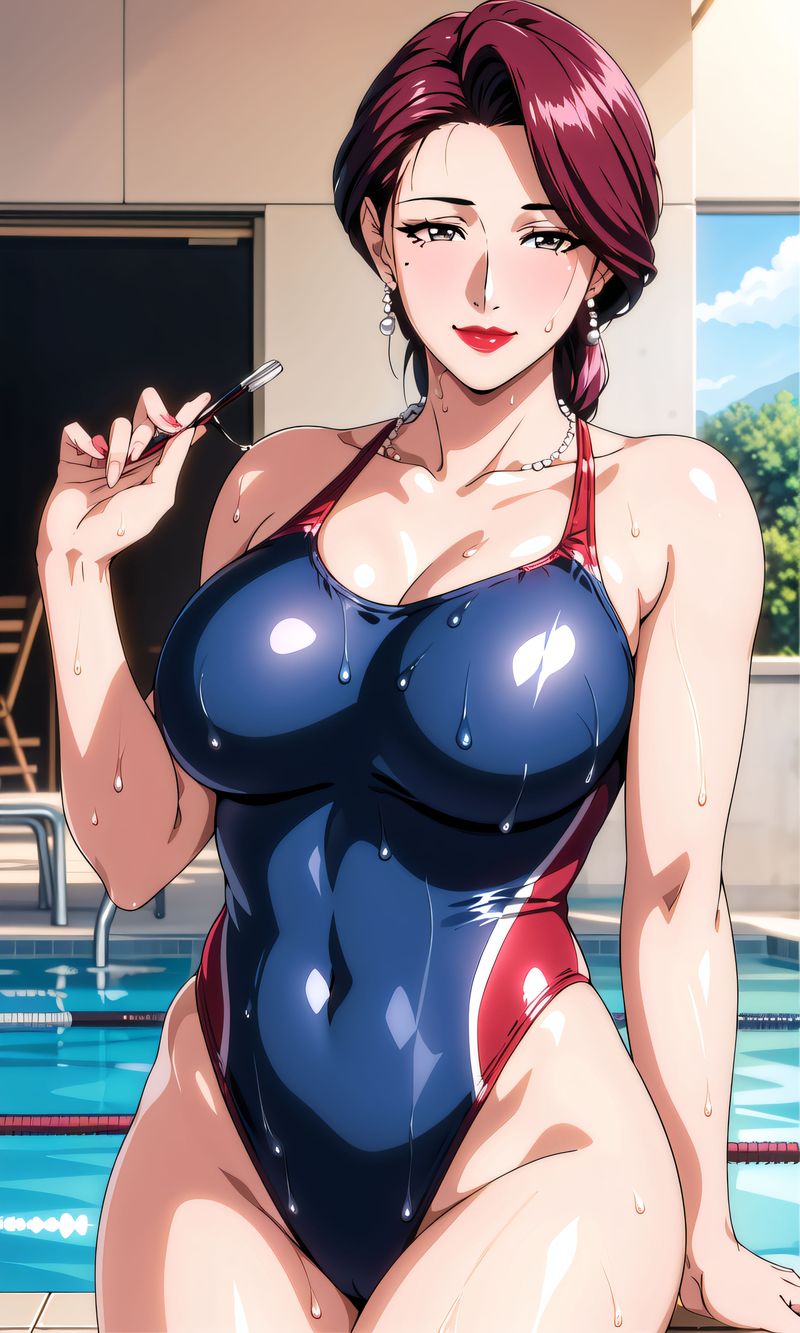 [AI绘画]美人母亲整合肉嫁高柳傢第07話