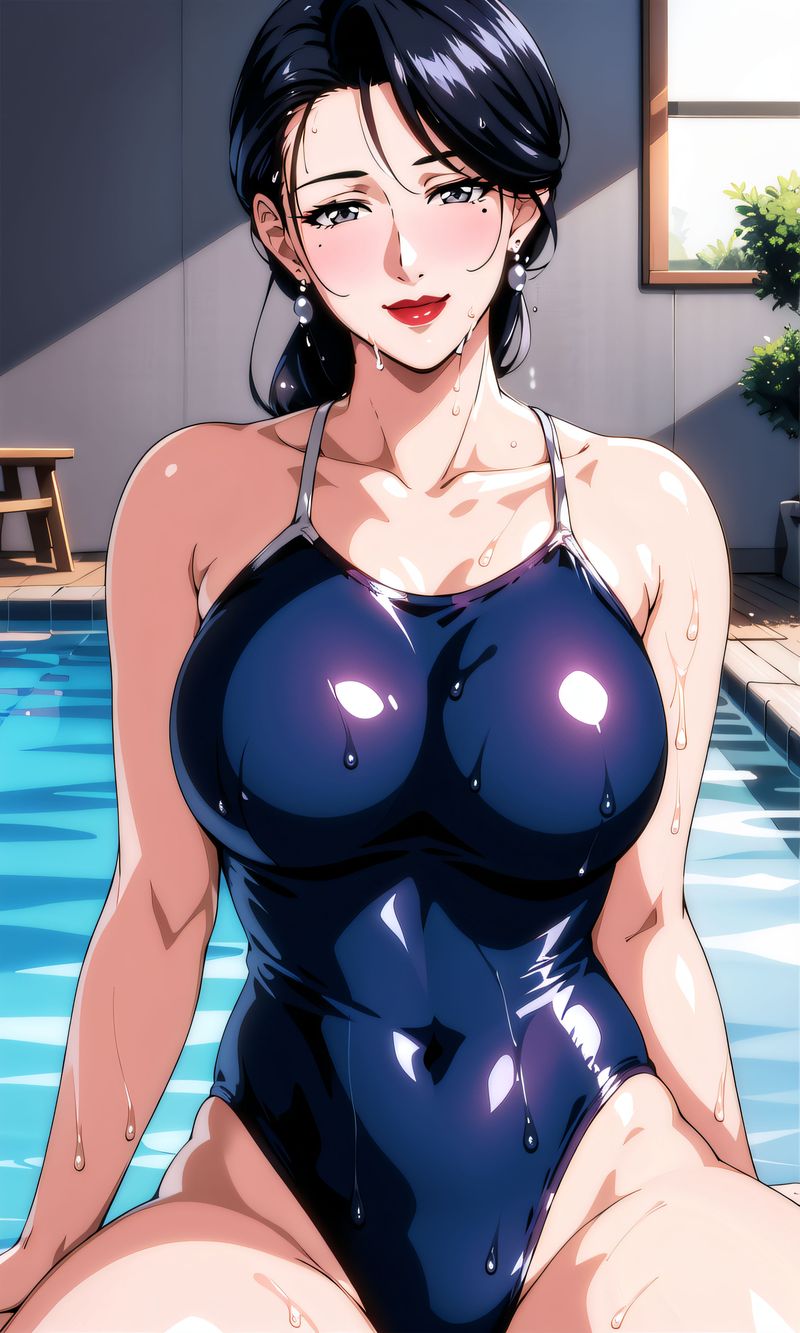 [AI绘画]美人母亲整合肉嫁高柳傢第07话