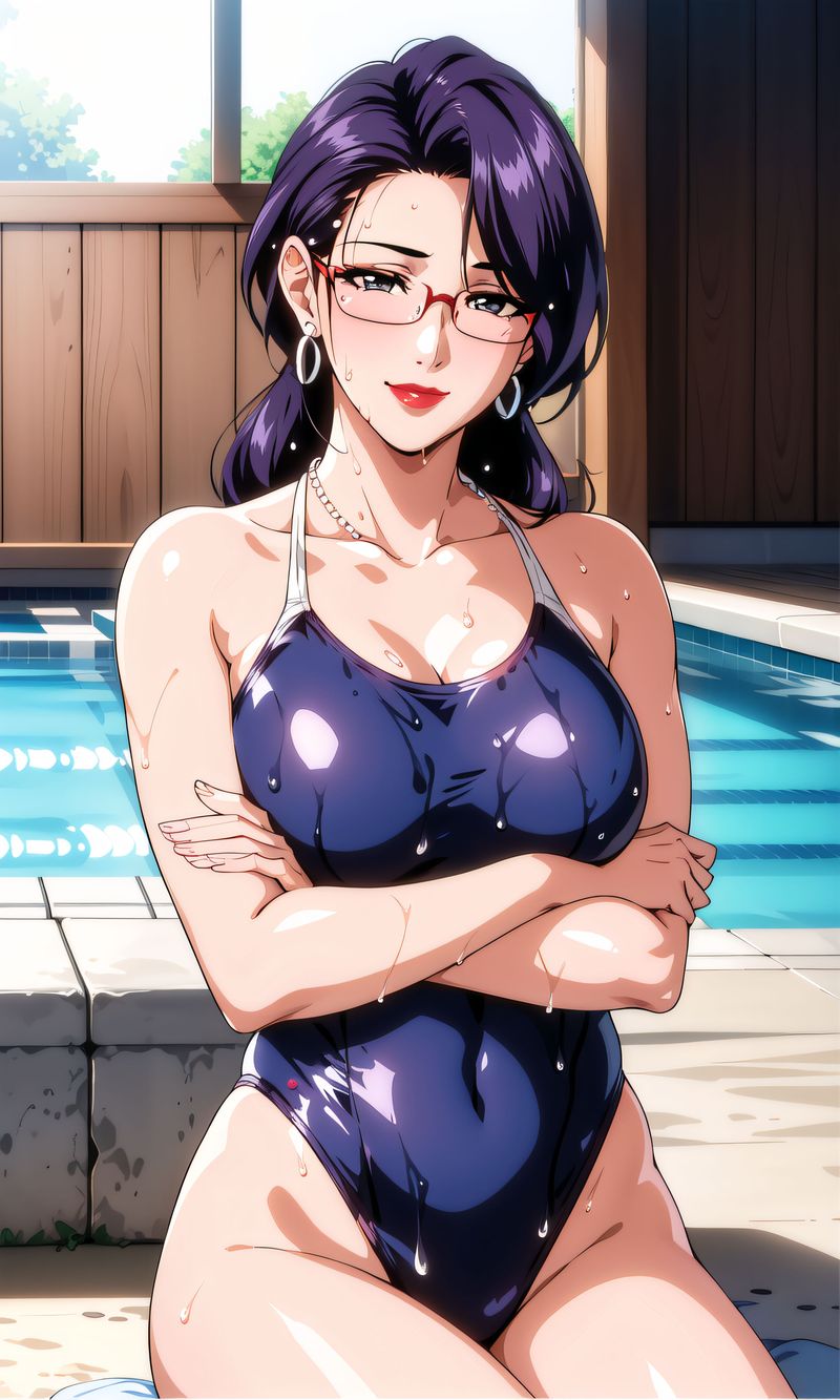 [AI绘画]美人母亲整合肉嫁高柳傢第07话