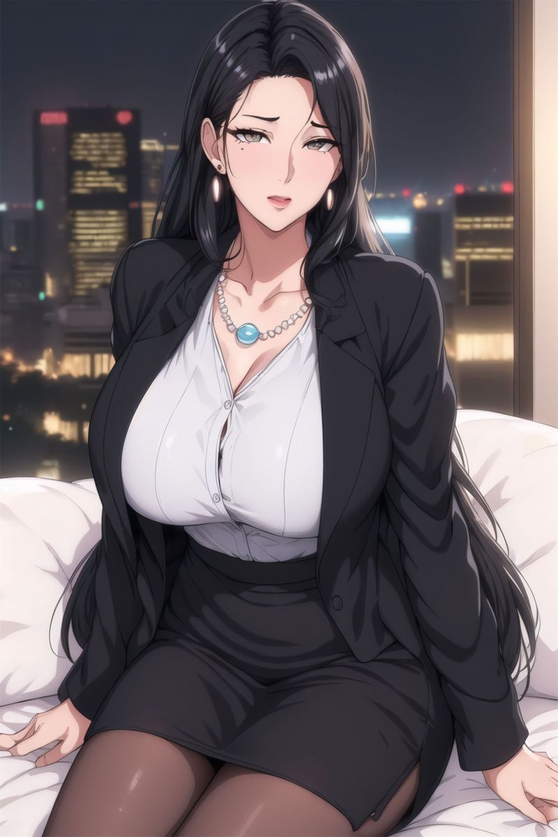 [AI绘画]美人母亲整合肉嫁高柳傢第07话