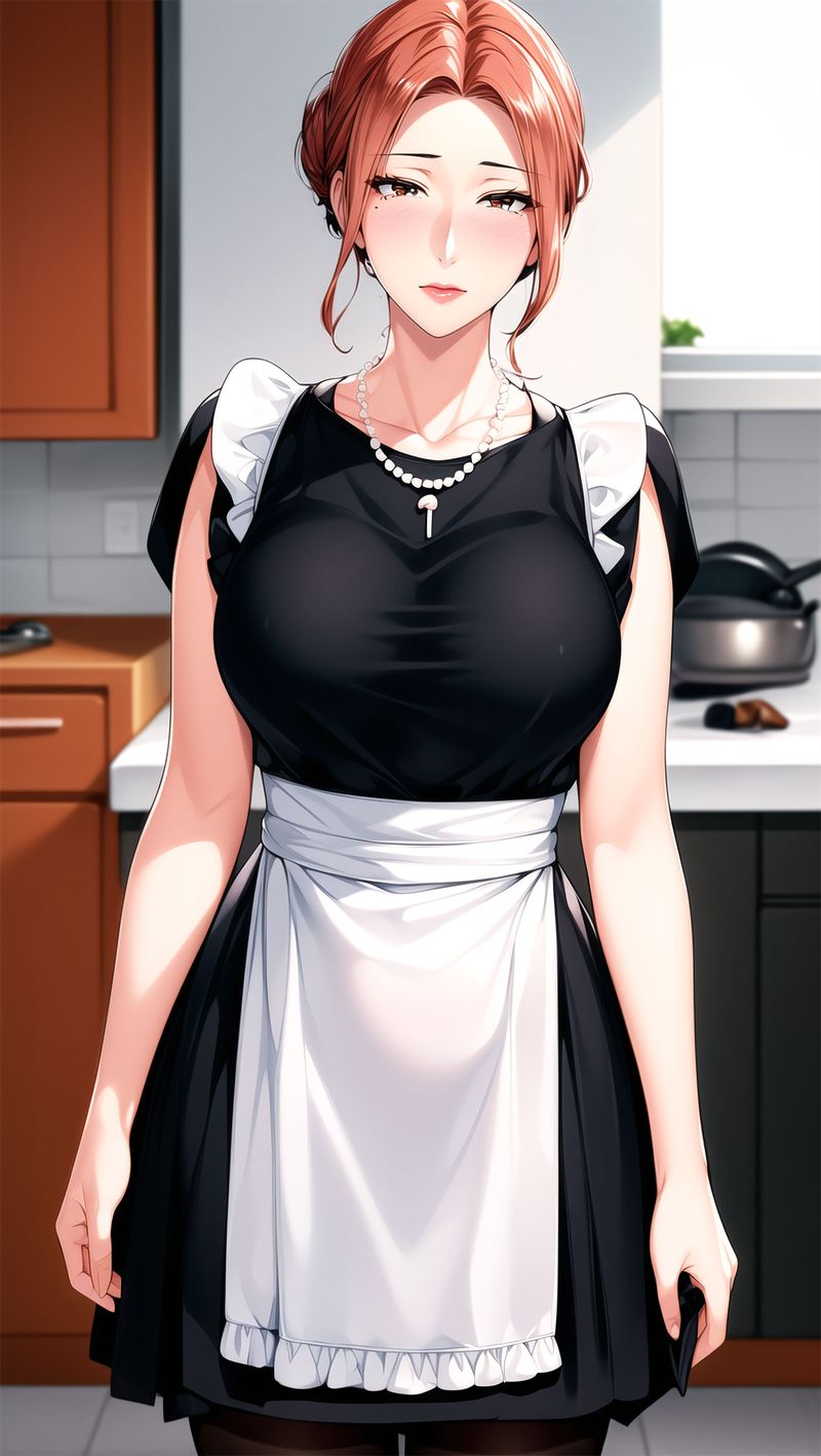 [AI绘画]美人母亲整合肉嫁高柳傢第07话