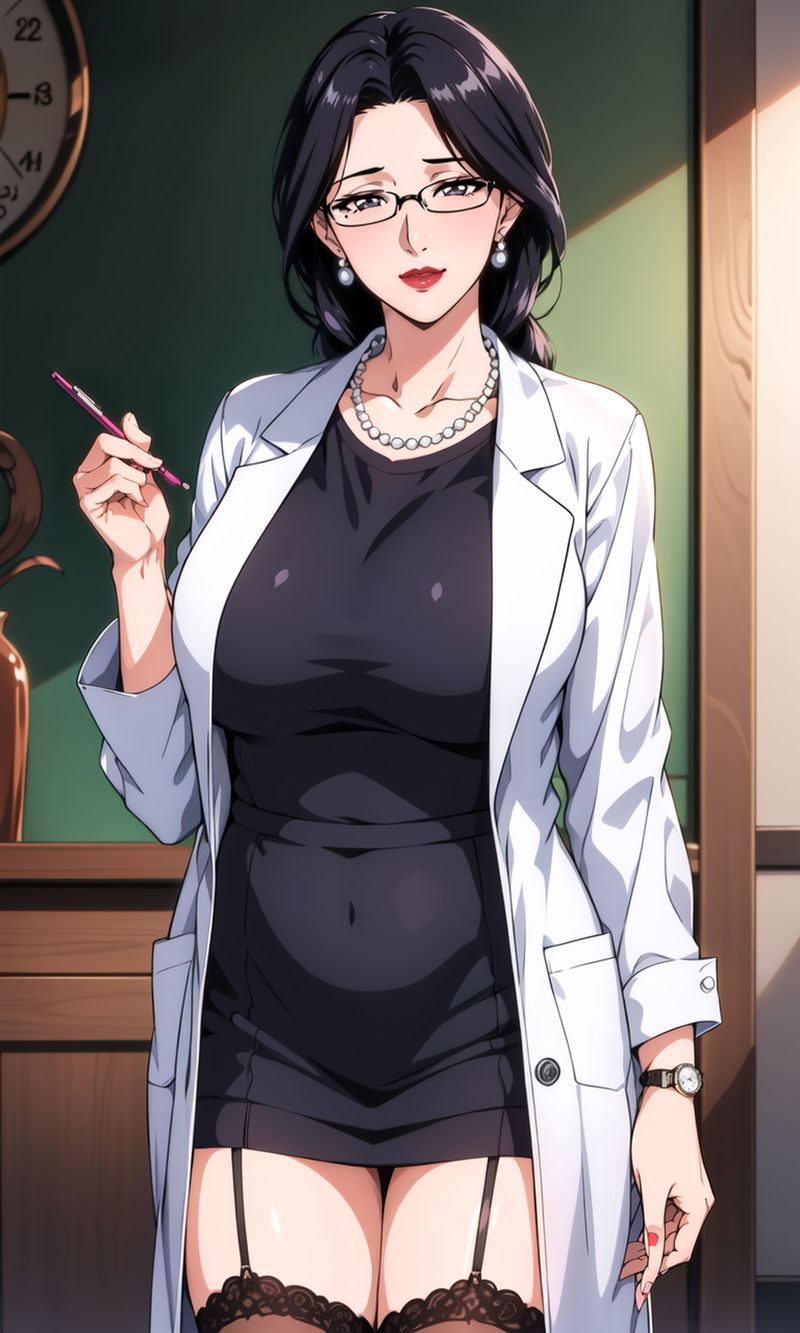 [AI绘画]美人母亲整合肉嫁高柳傢第07话