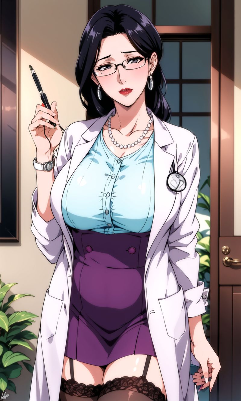 [AI绘画]美人母亲整合肉嫁高柳傢第07话