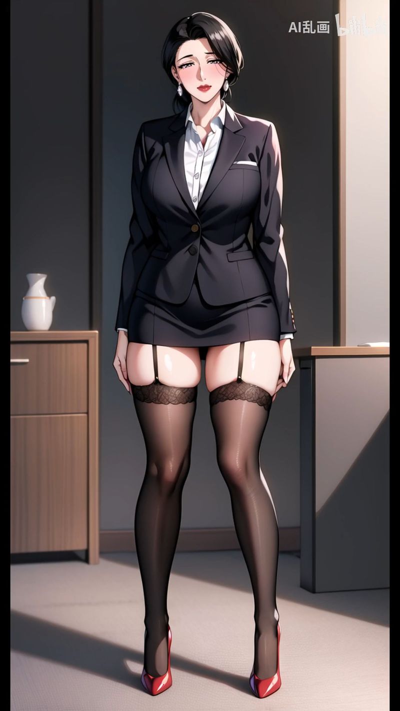 [AI绘画]美人母亲整合肉嫁高柳傢第08话