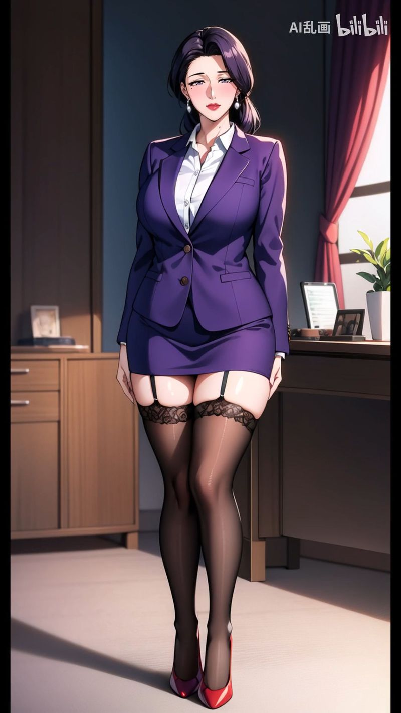 [AI绘画]美人母亲整合肉嫁高柳傢第08话