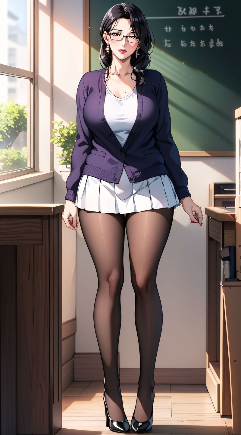 [AI绘画]美人母亲整合肉嫁高柳傢第08话