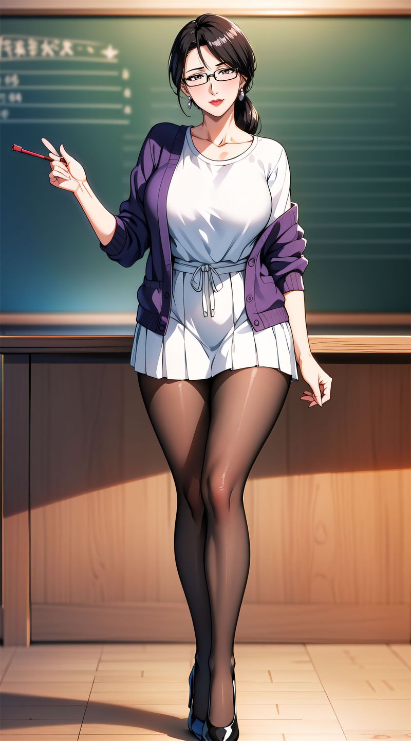 [AI绘画]美人母亲整合肉嫁高柳傢第08话