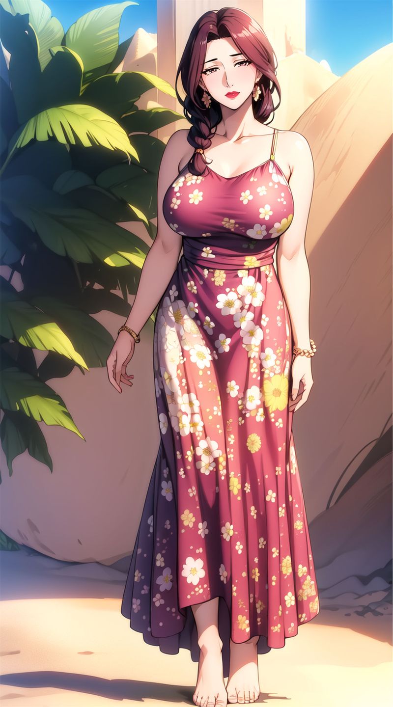 [AI绘画]美人母亲整合肉嫁高柳傢第09话