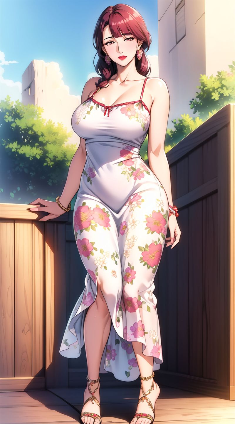 [AI绘画]美人母亲整合肉嫁高柳傢第09话