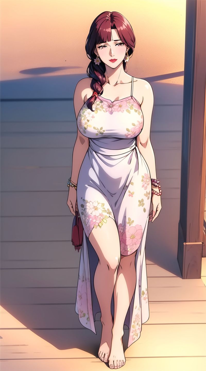 [AI绘画]美人母亲整合肉嫁高柳傢第09话