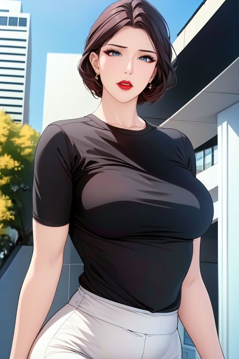 [AI繪畫]美人母親整合肉嫁高柳傢第09話