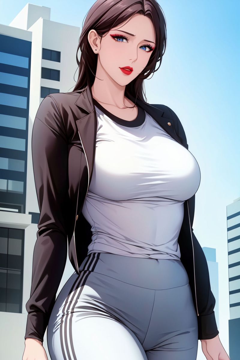 [AI绘画]美人母亲整合肉嫁高柳傢第09話