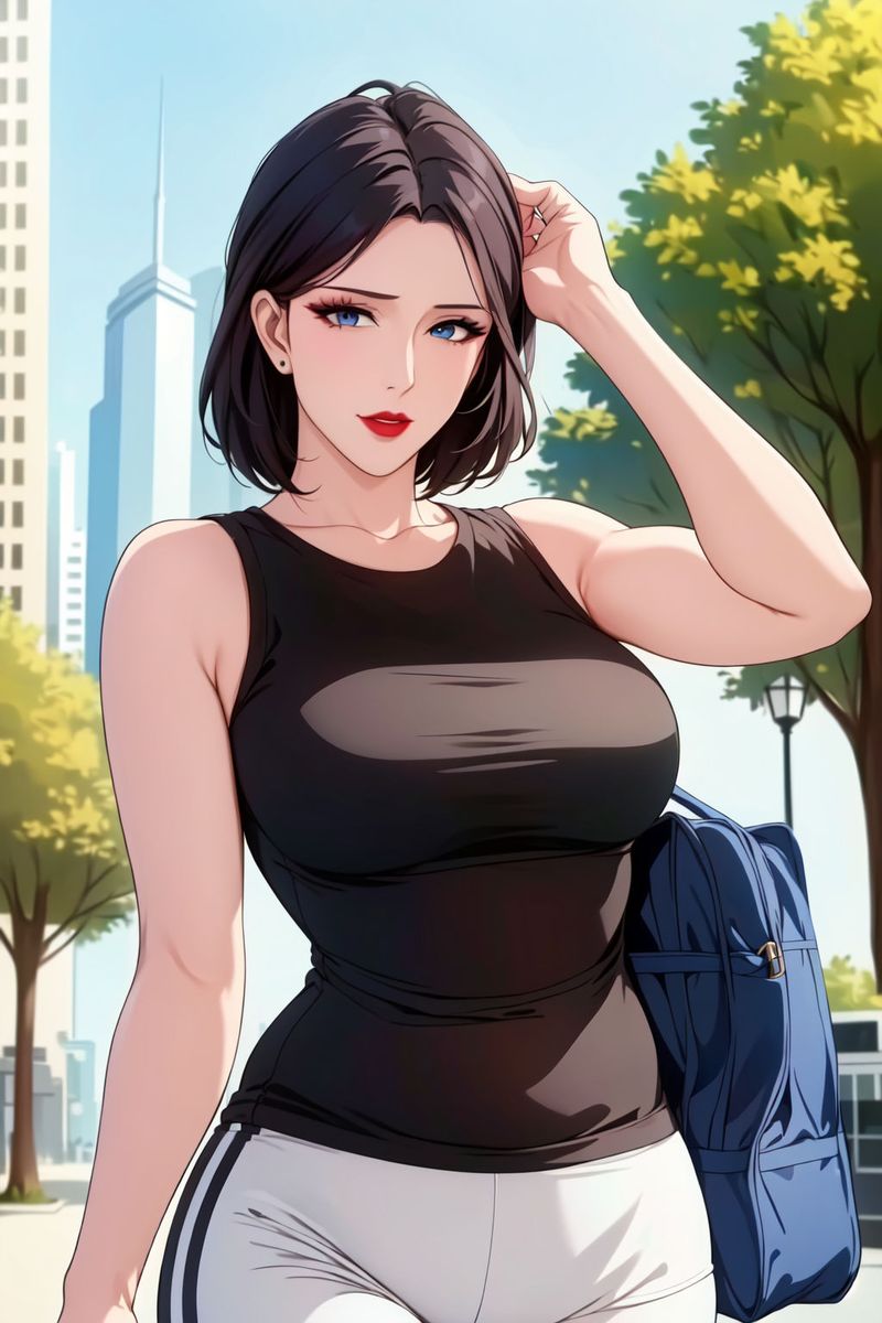 [AI绘画]美人母亲整合肉嫁高柳傢第09话