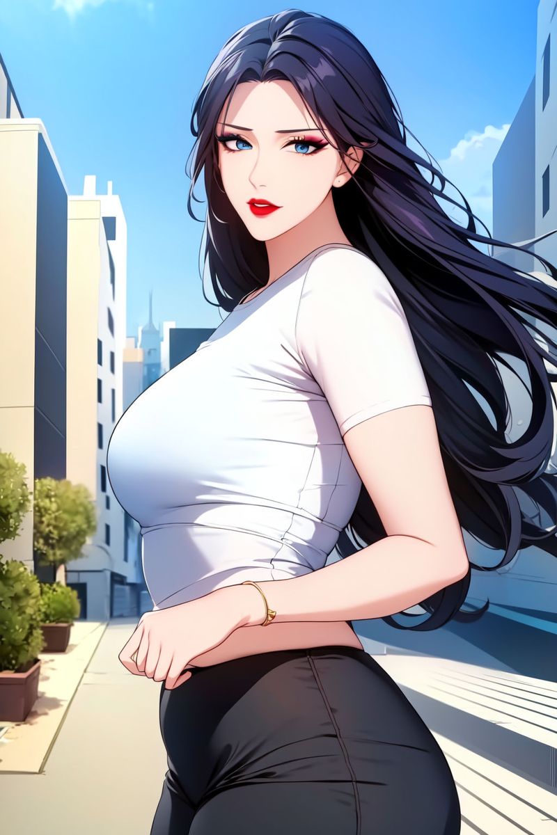 [AI绘画]美人母亲整合肉嫁高柳傢第09话