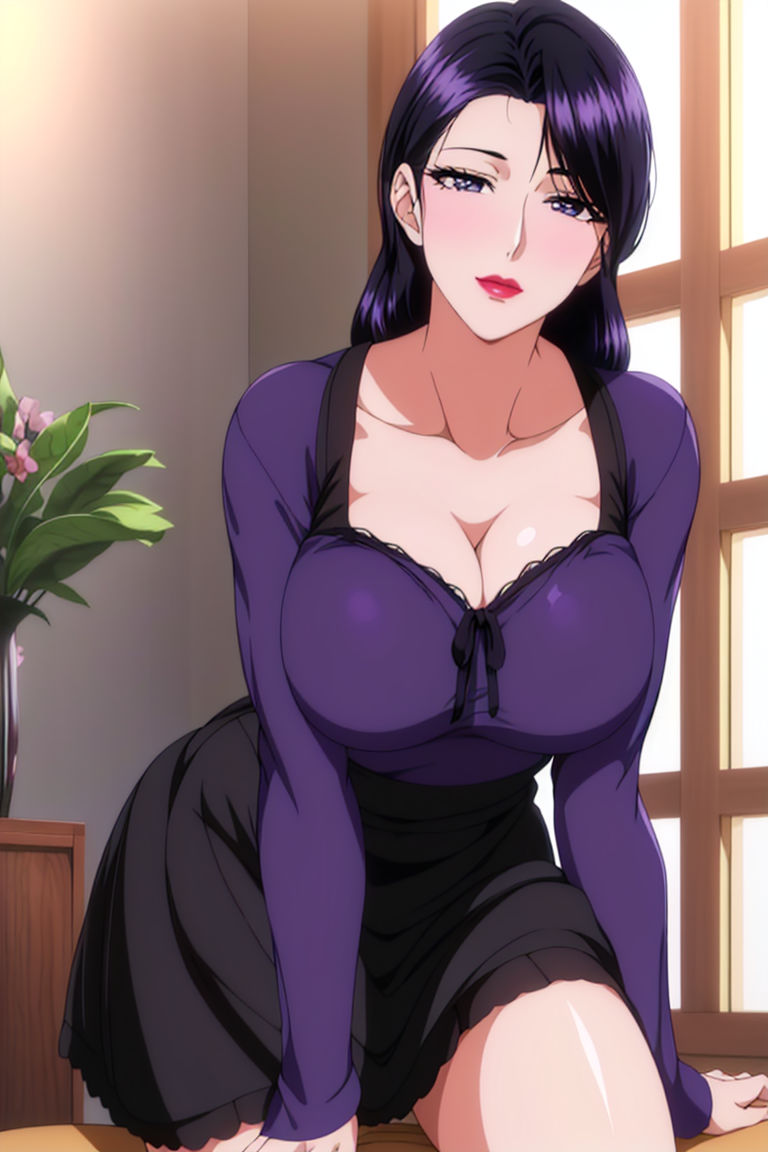 [AI绘画]美人母亲整合肉嫁高柳傢第09话