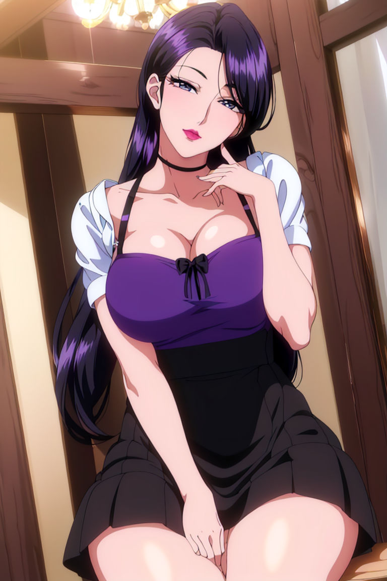 [AI绘画]美人母亲整合肉嫁高柳傢第09话