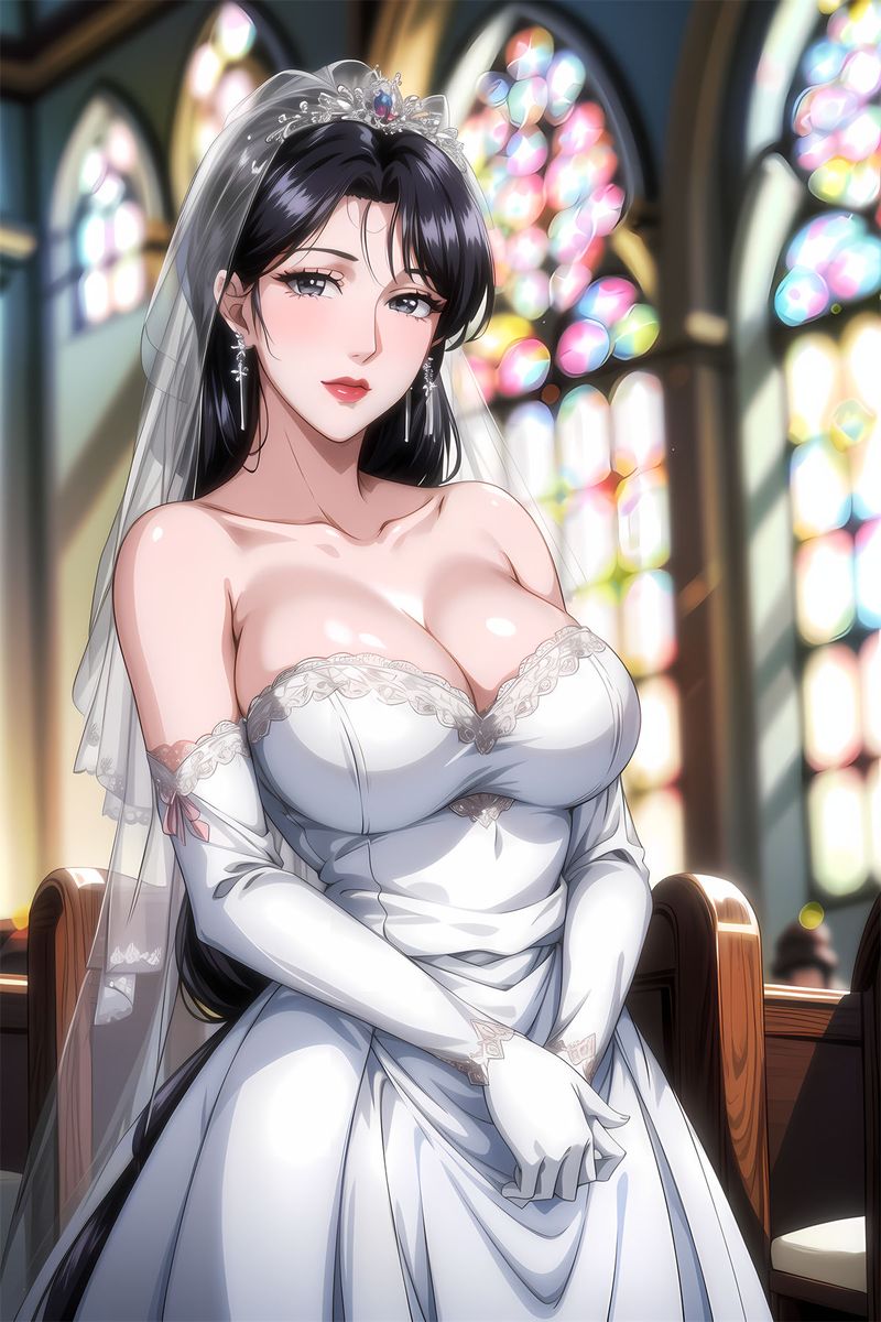 [AI绘画]美人母亲整合肉嫁高柳傢第09話