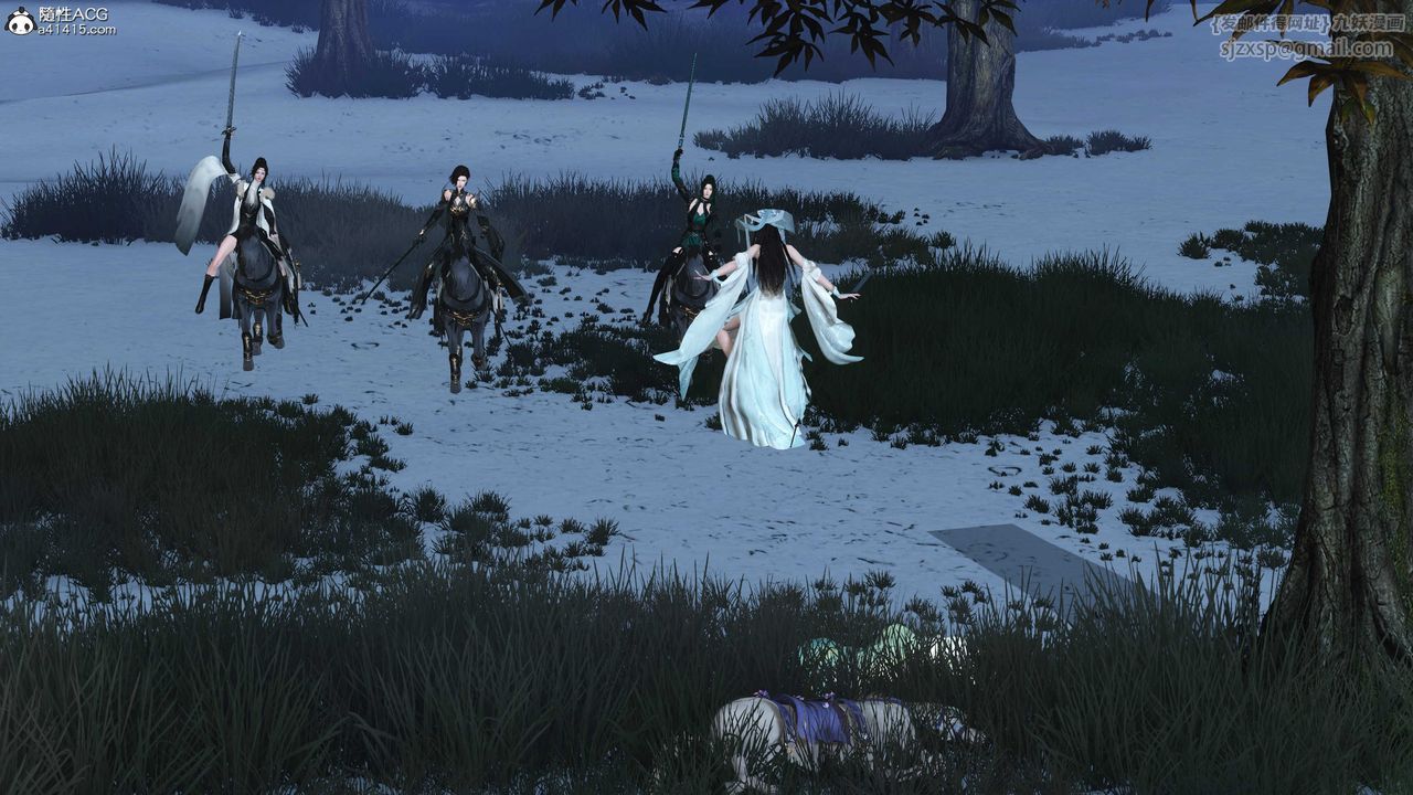 [3D]落花传第09話