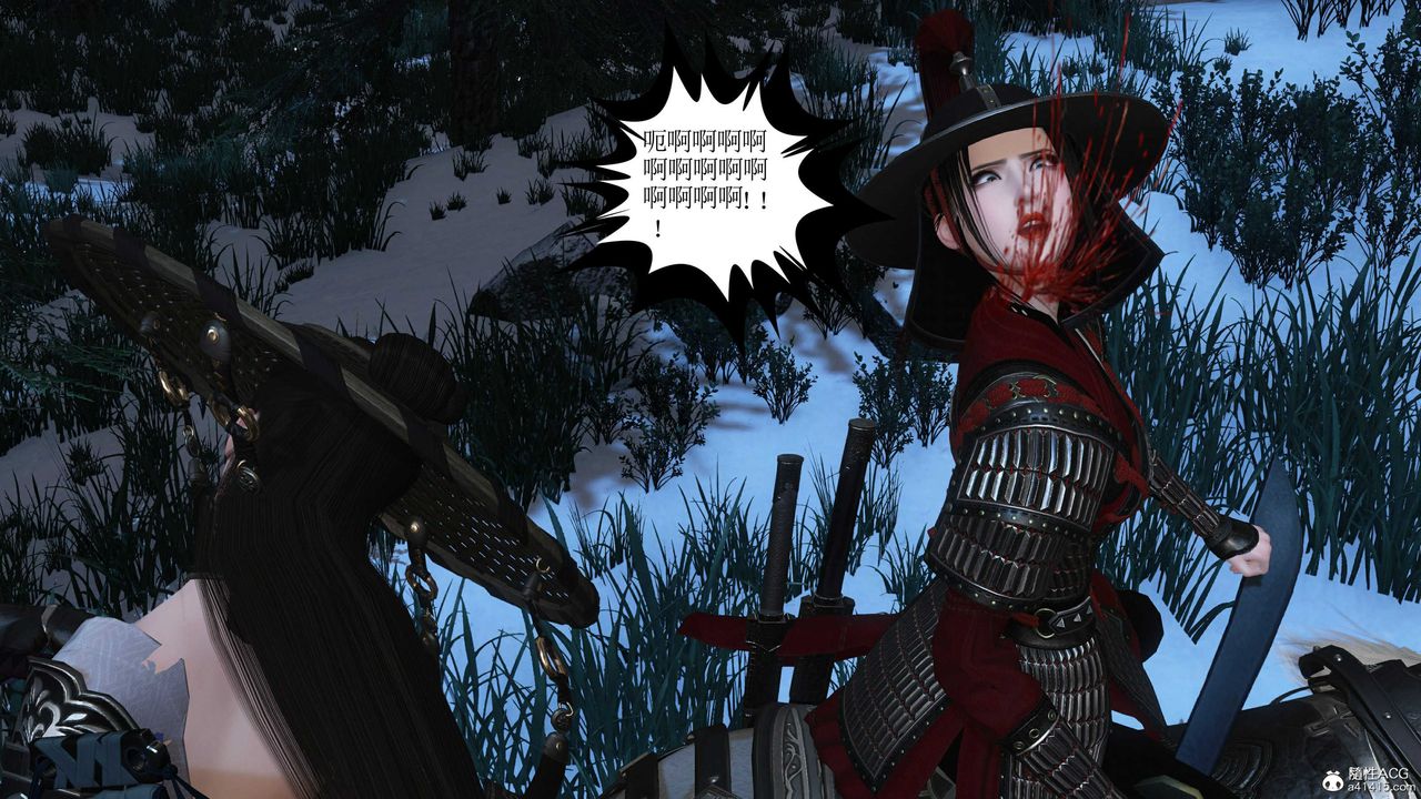 [3D]落花传第14話