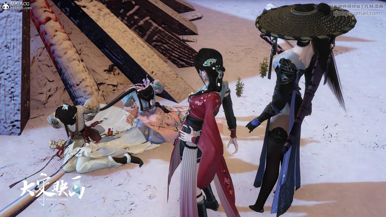 [3D]落花传第19話