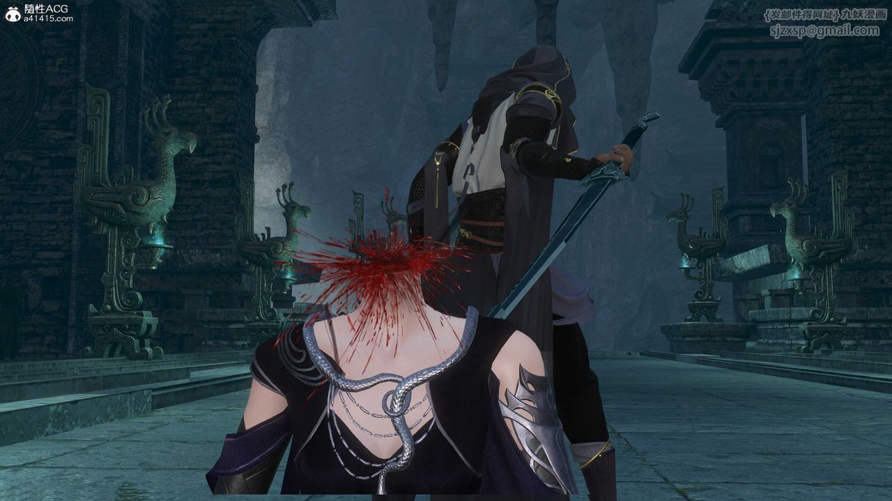 [3D]落花传第21話