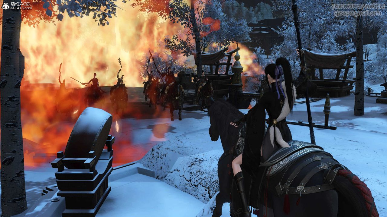 [3D]落花传第22話