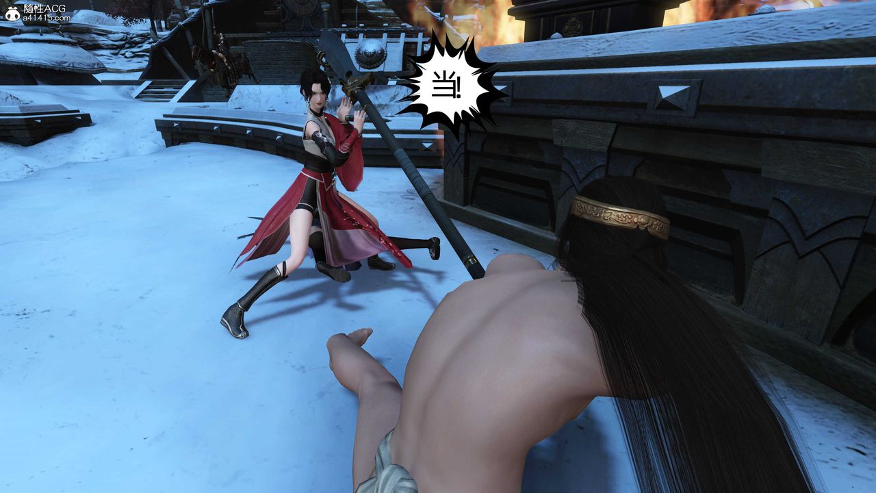 [3D]落花传第22話