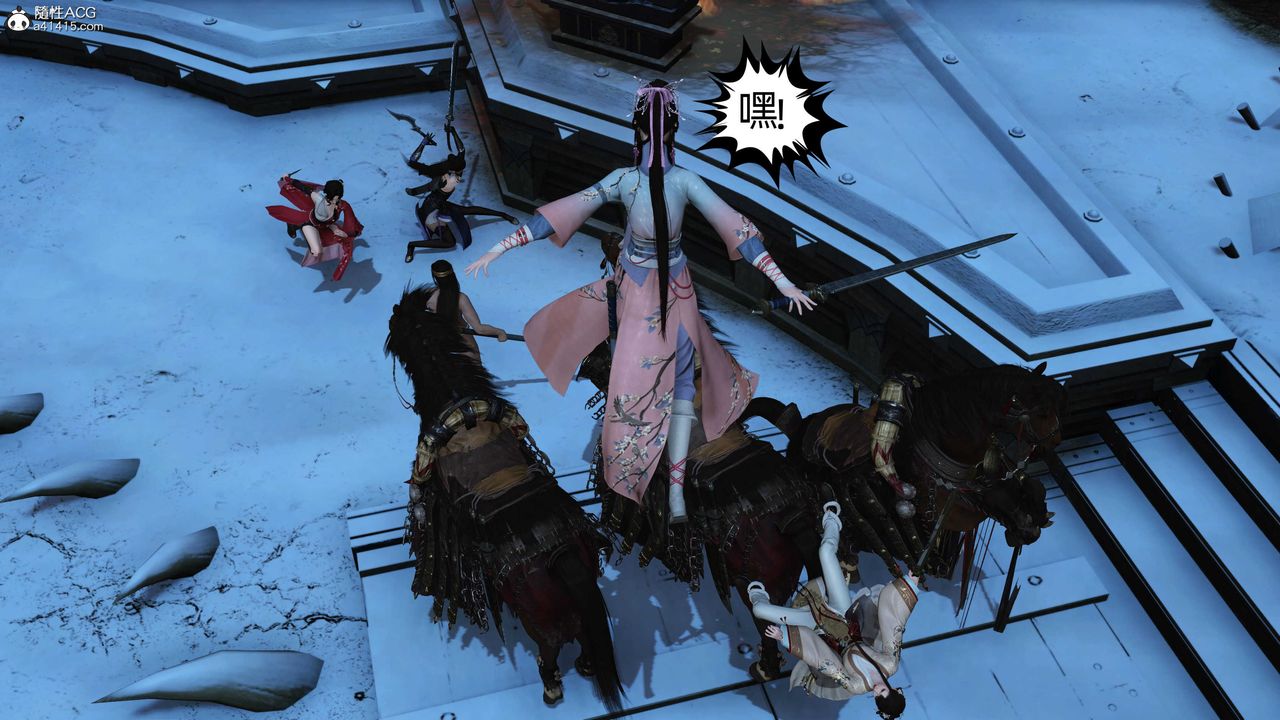 [3D]落花传第22話