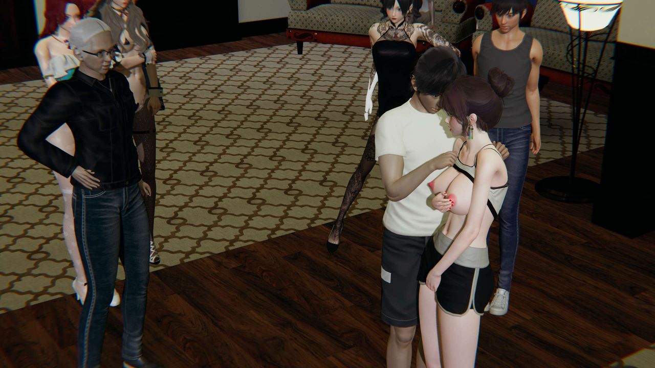 [3D]凌辱女友第08话