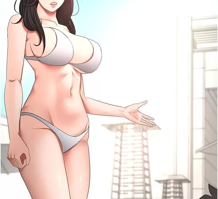 顶加套房的春天第86話-泳池裡的挑逗